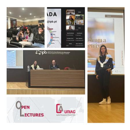UNIAG - OPEN LECTURES | Jessica Ferreira