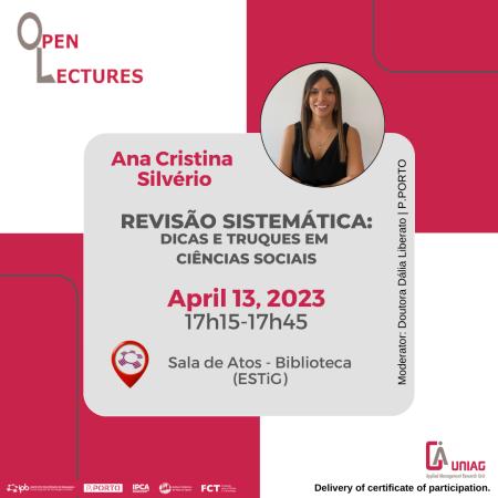 UNIAG - OPEN LECTURES | April 13, 2023