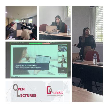 UNIAG - OPEN LECTURES | Ana Silvério