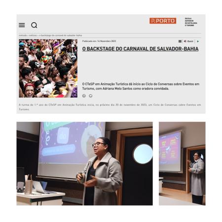 Open Lecture - P.PORTO | Professor Adriana Melo Santos - Federal Institute of Bahia