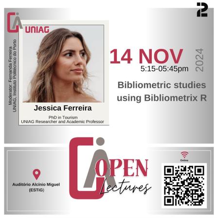 Open Lecture | Jessica Ferreira - UNIAG