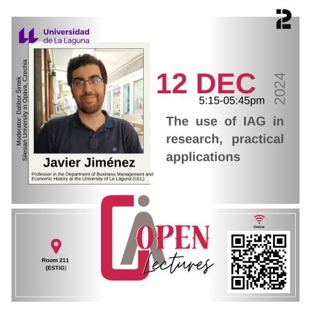 Open Lecture | Professor Javier Jiménez 